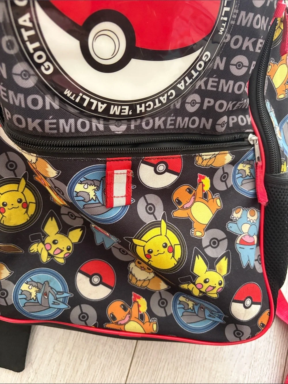 Pokémon backpack with lunch pail and pencil case rare good condition offers